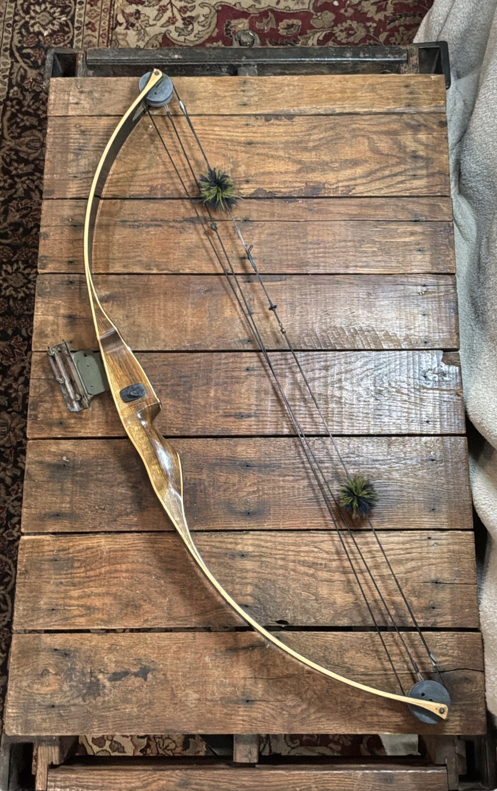 Vintage Browning Cobra Wood Compound Bow, 44"