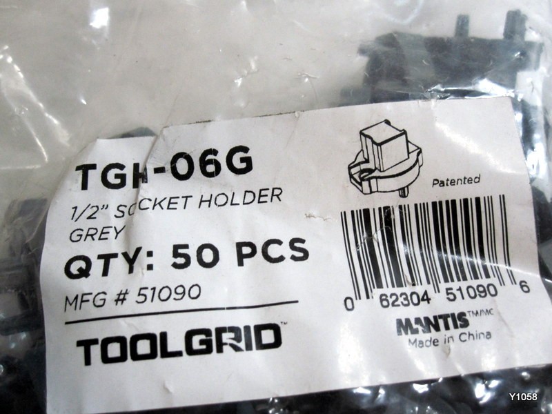 Toolgrid® Socket Holder Clips 51090 50pcs