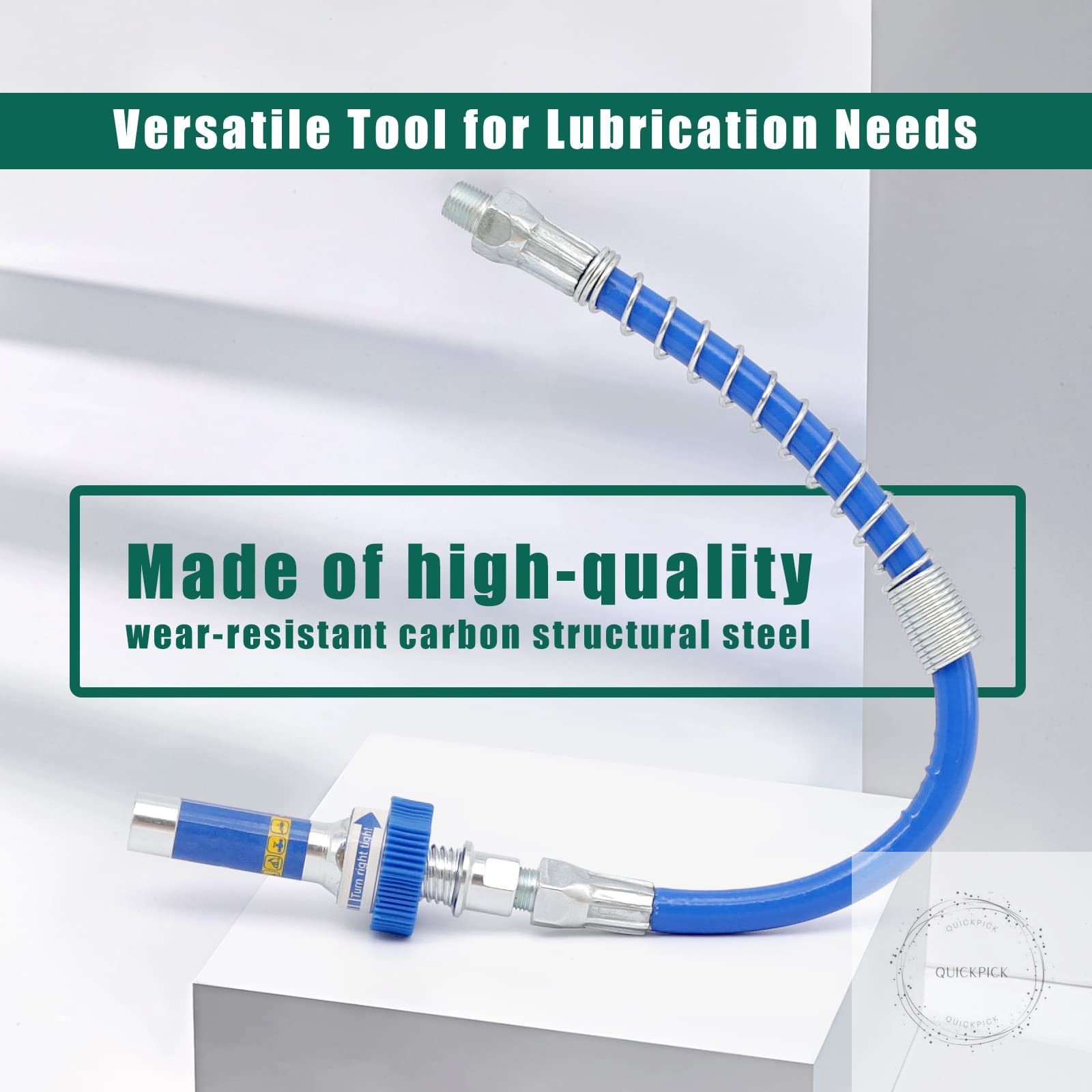 Lube Pro Plus Grease gun fitting Coupler Lock-on High Pressure Grease Coupler 10