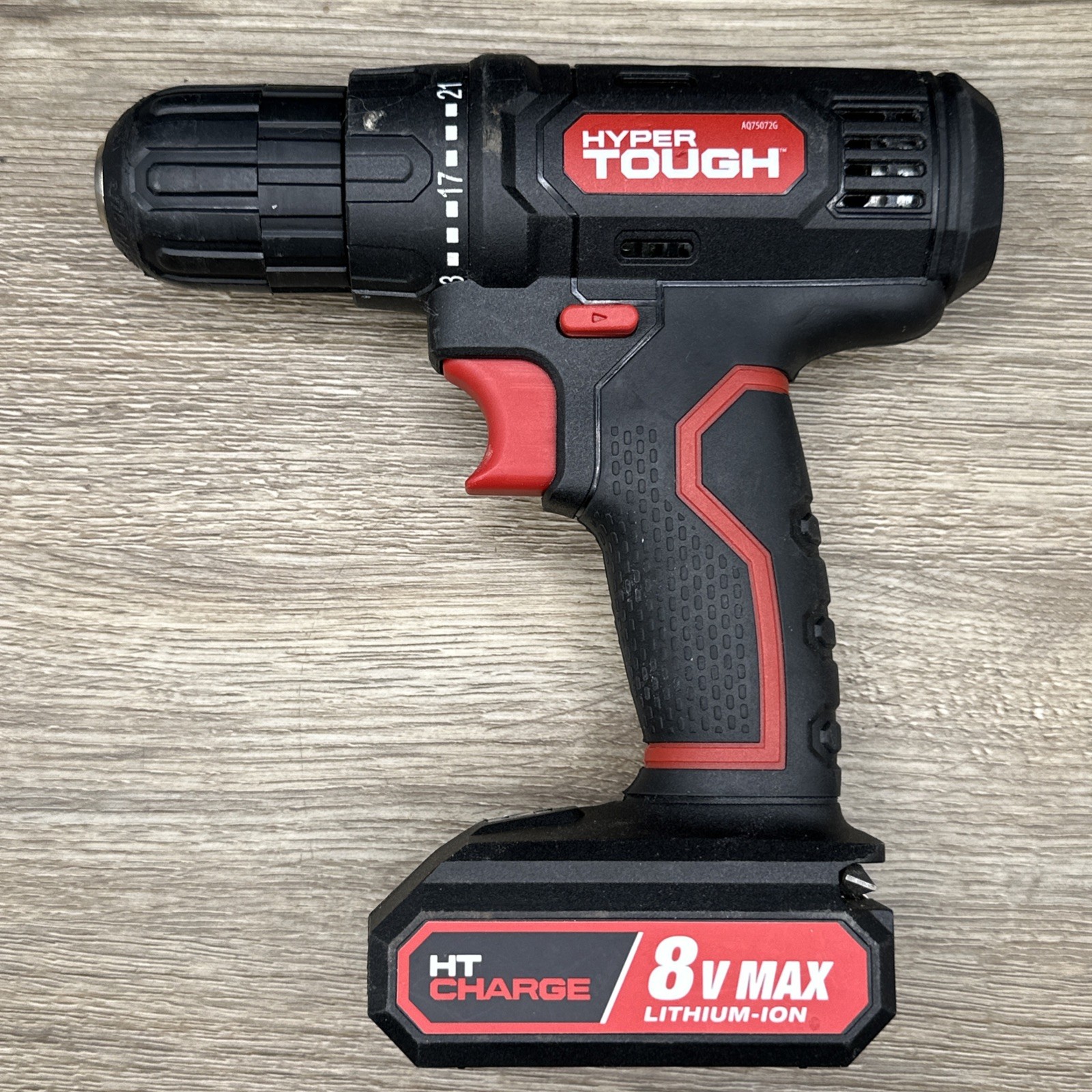 Hyper Tough AQ75072G 8V Max 3/8" Drill (No Charger)