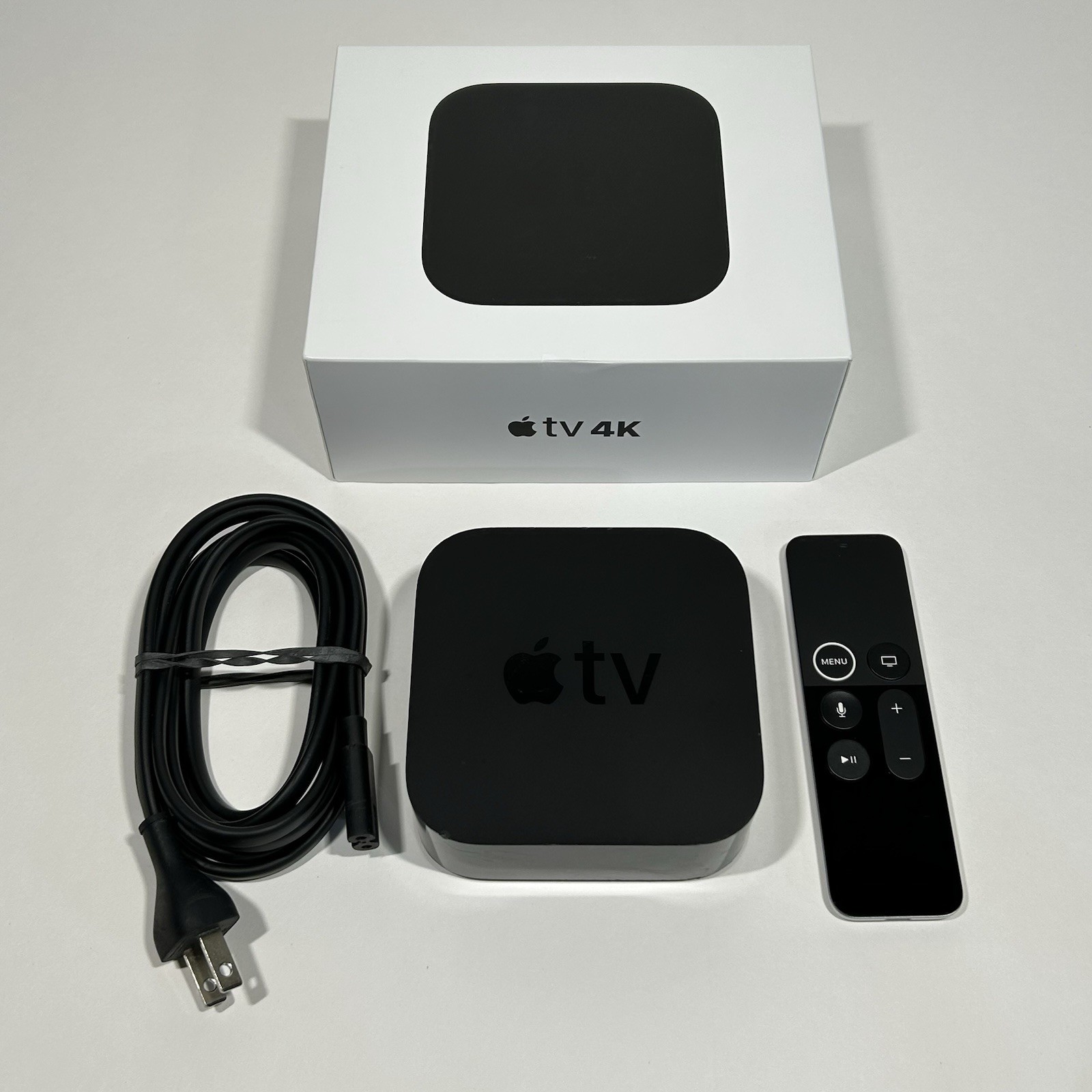 Apple TV 4K (1st Generation) 32GB HDR Media Streamer A1842 - Black (MQD22LL/A)