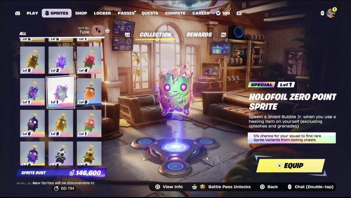 Fortnite Zero Point Sprites bundle- APPLE PAY ONLY (message if interested)