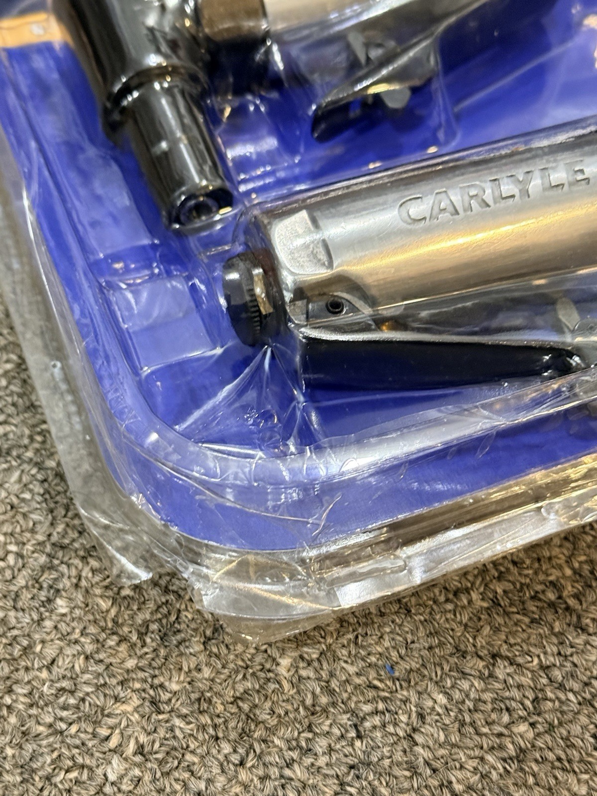 NAPA CARLYLE TOOLS 6-2613 MINI DIE GRINDER SET ~ READ ~
