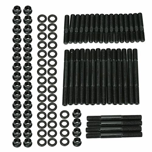 Cylinder Head Stud Kit Replacement for Chevy Small Block SBC 265 267 283 302