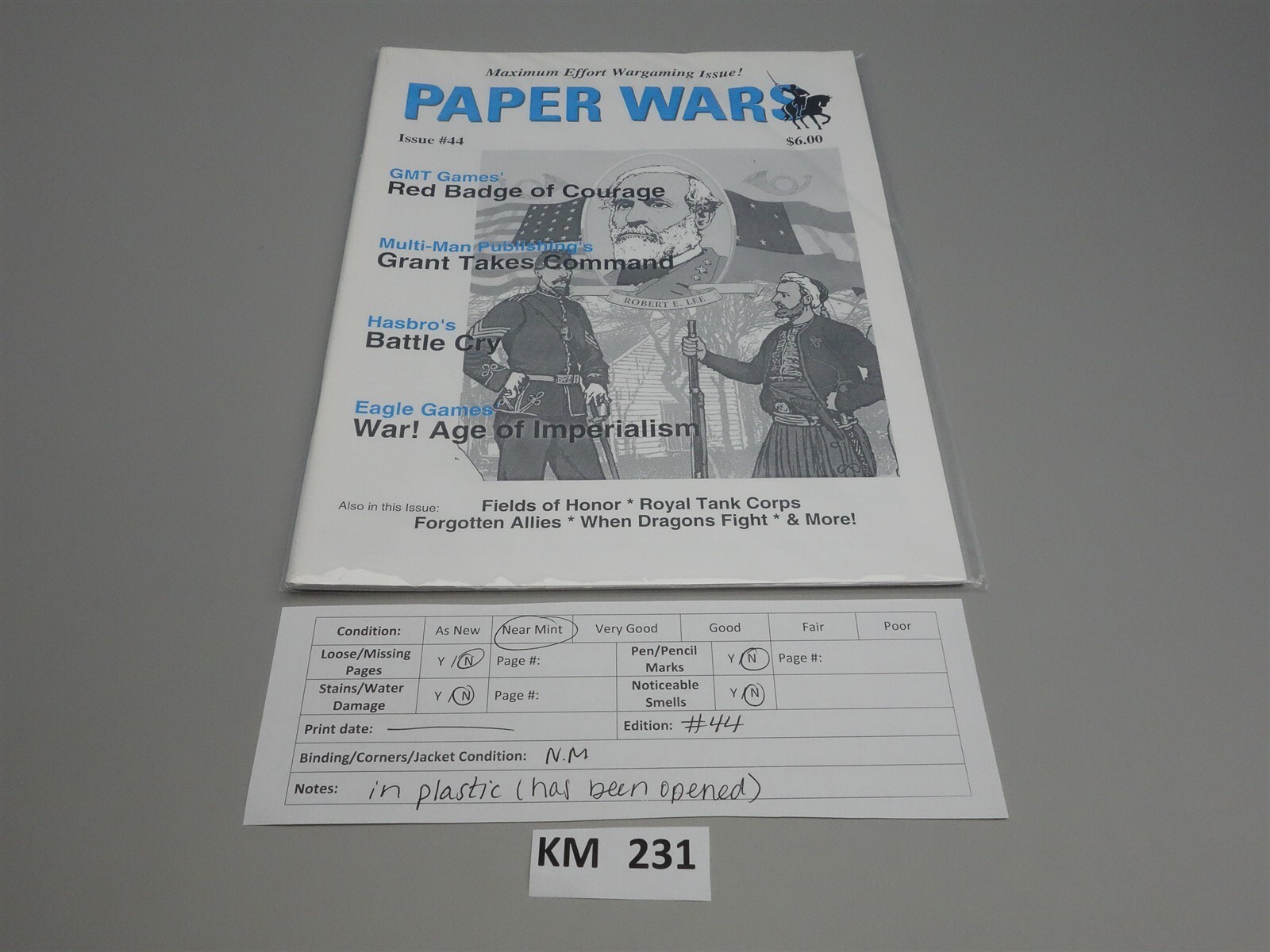 Paper Wars: Issue 44