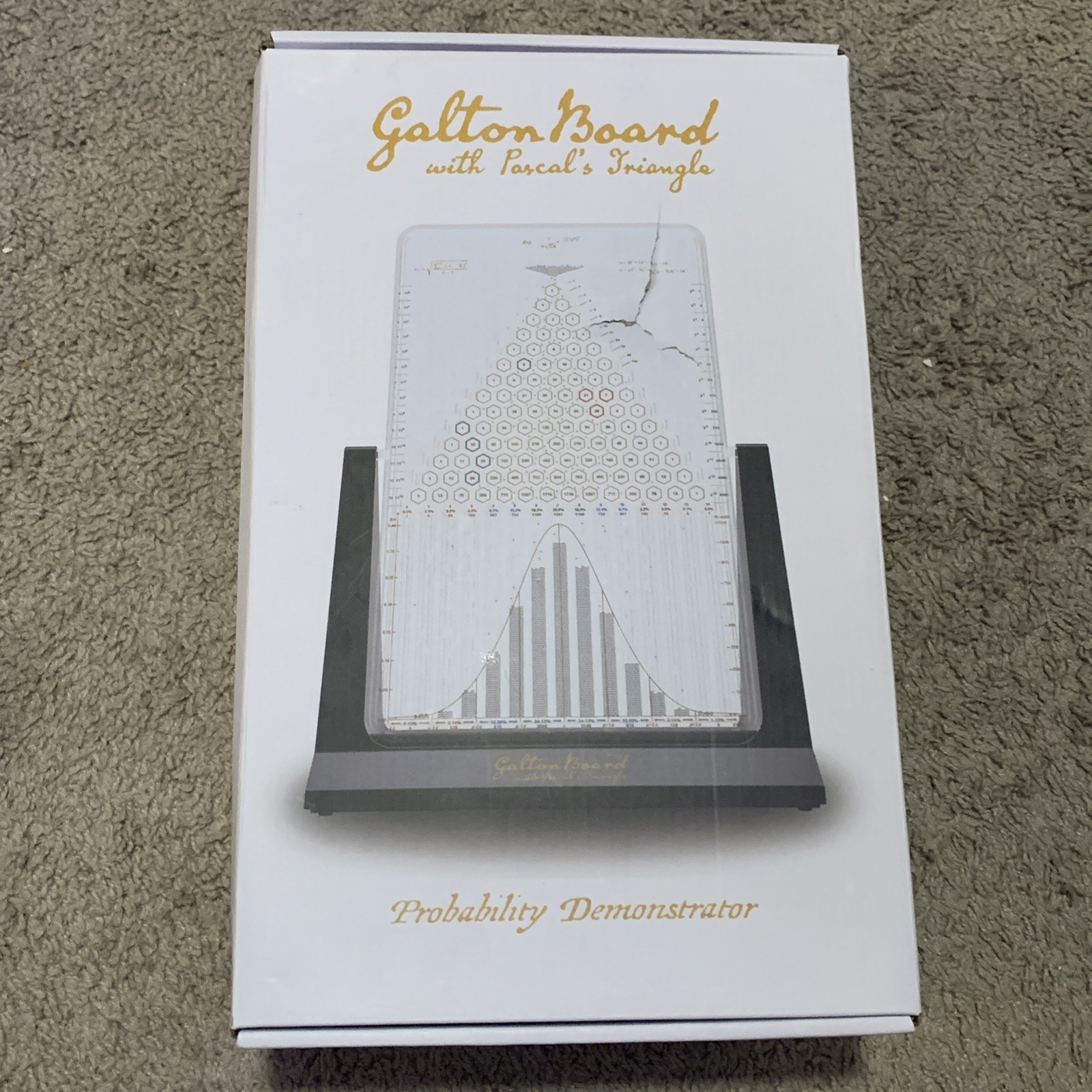 Galton Board With Pascal’s Triangle Probability Demonstrator Four Pines New