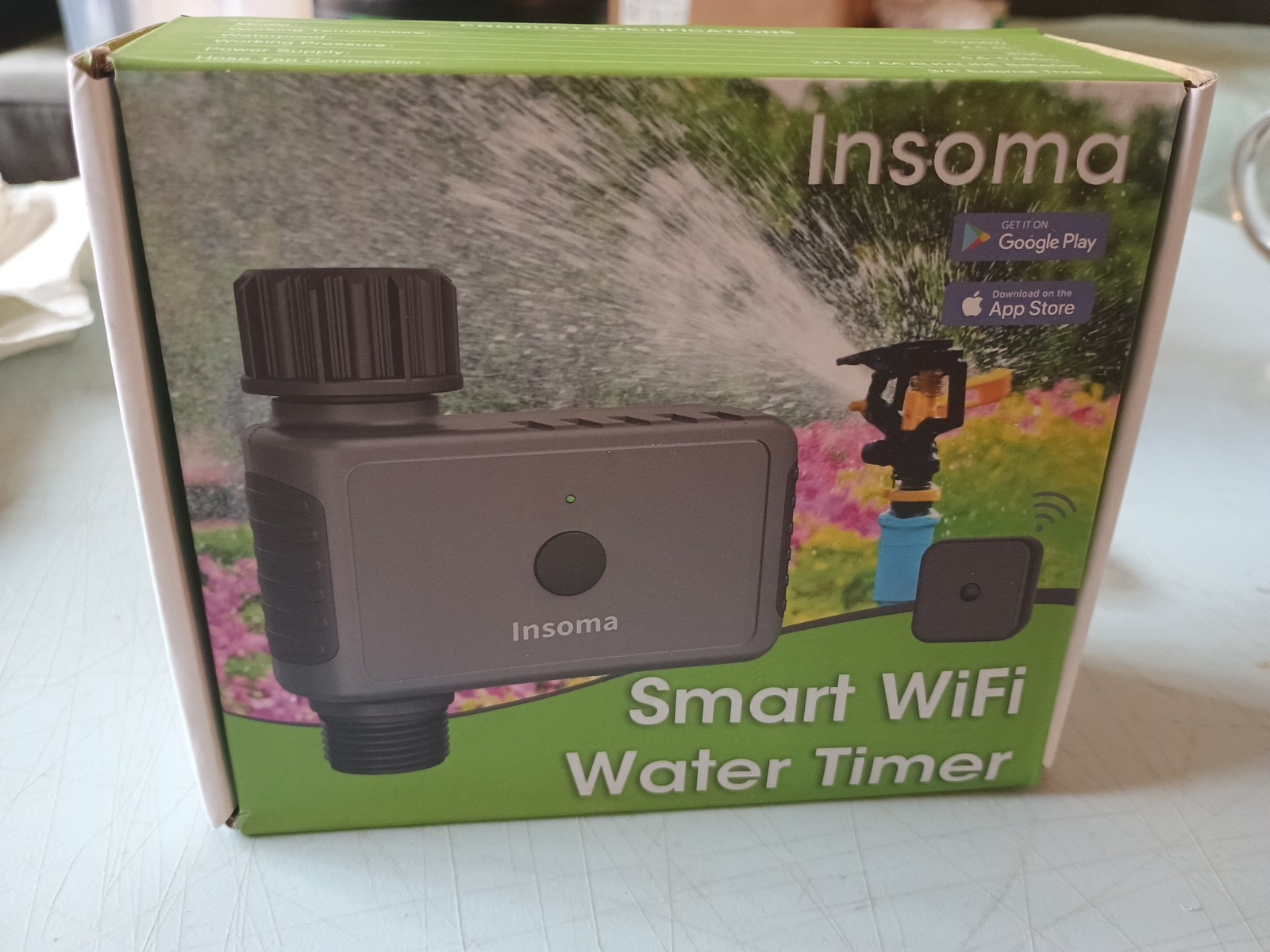 Insoma Smart Dual Wifi Water Pool Garden Timer For Watering