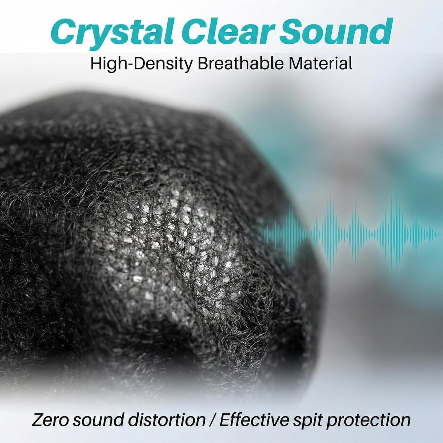 100PCS Microphone Cover - Mic Covers Disposable Odorless Non-Woven...