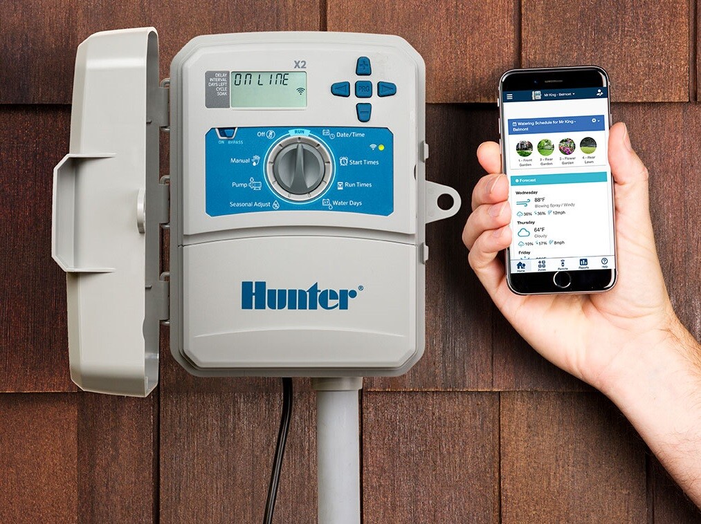 Hunter Hydrawise X2-800 8 Zone Controller & WAND Wifi Module Apple Android App