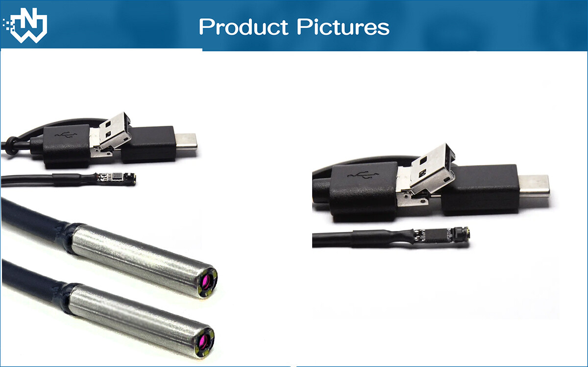 3.9mm 3in1 USB Endoscope Inspection Camera 720P USB Borescope Camera Module