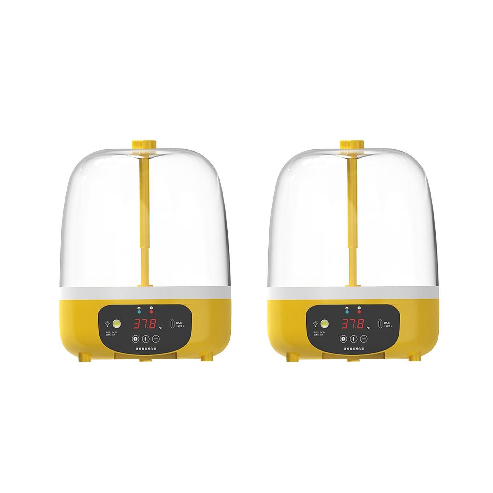 Egg Incubator Egg Hatcher Holds 4 Eggs Small Household Egg Turner Poultry