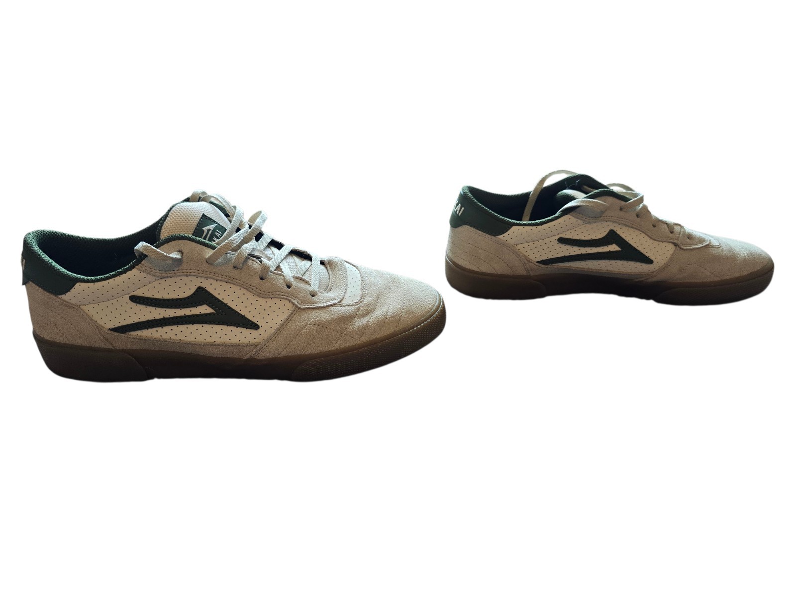Lakai Beige Skateboarding Shoes Men's Medium (D, M) US Size 12