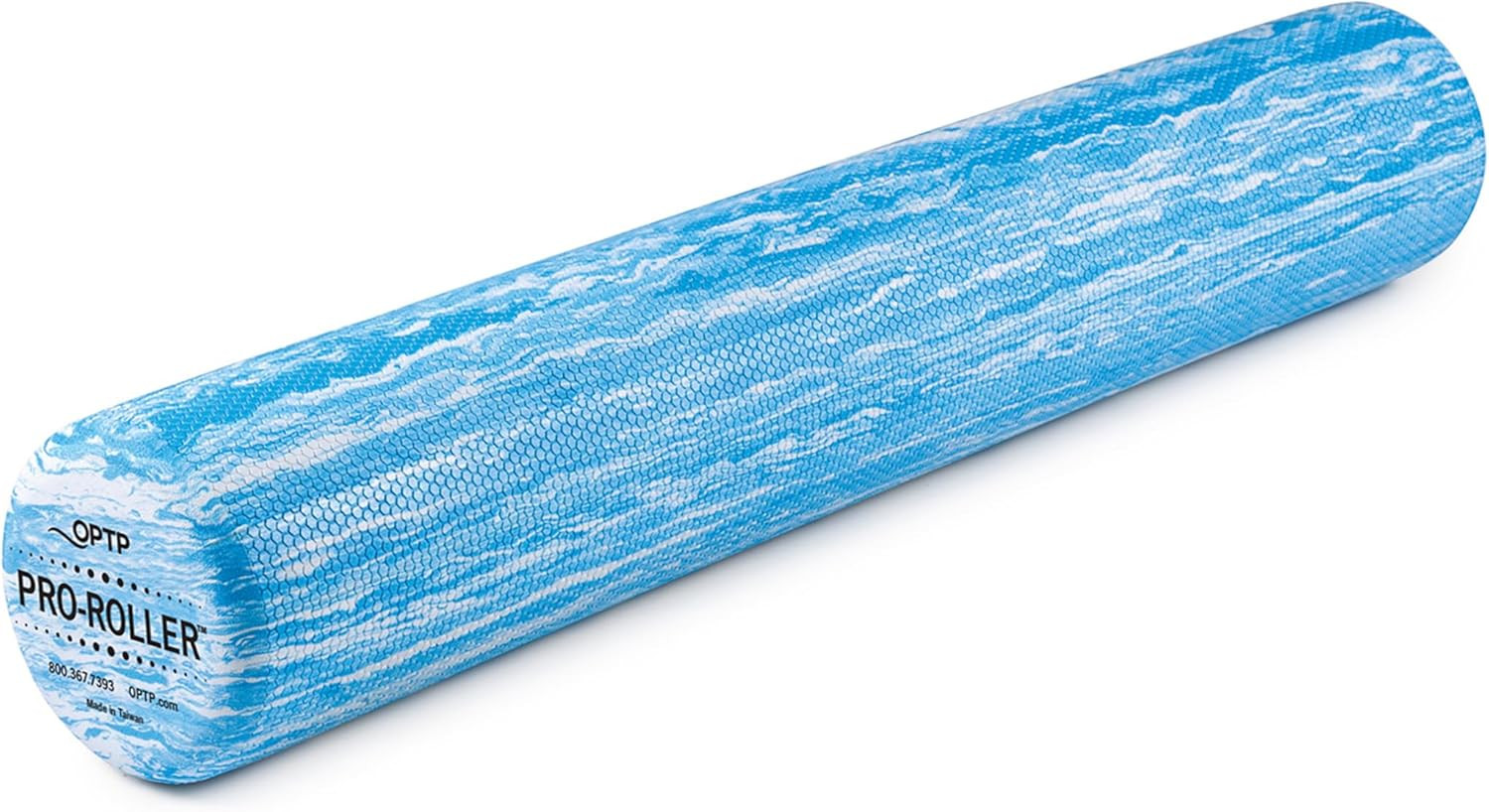 PRO-ROLLER 36" Foam Roller for Deep Tissue Massage, Yoga & Fitness - Blue