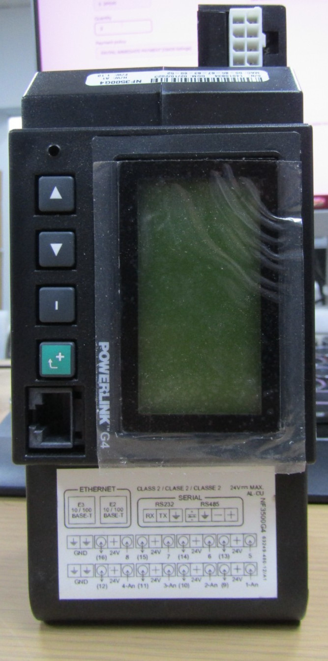 😏 NEW SCHNEIDER ELECTRIC 24 VDC POWERLINK CONTROLLER MODULE NF3500G4