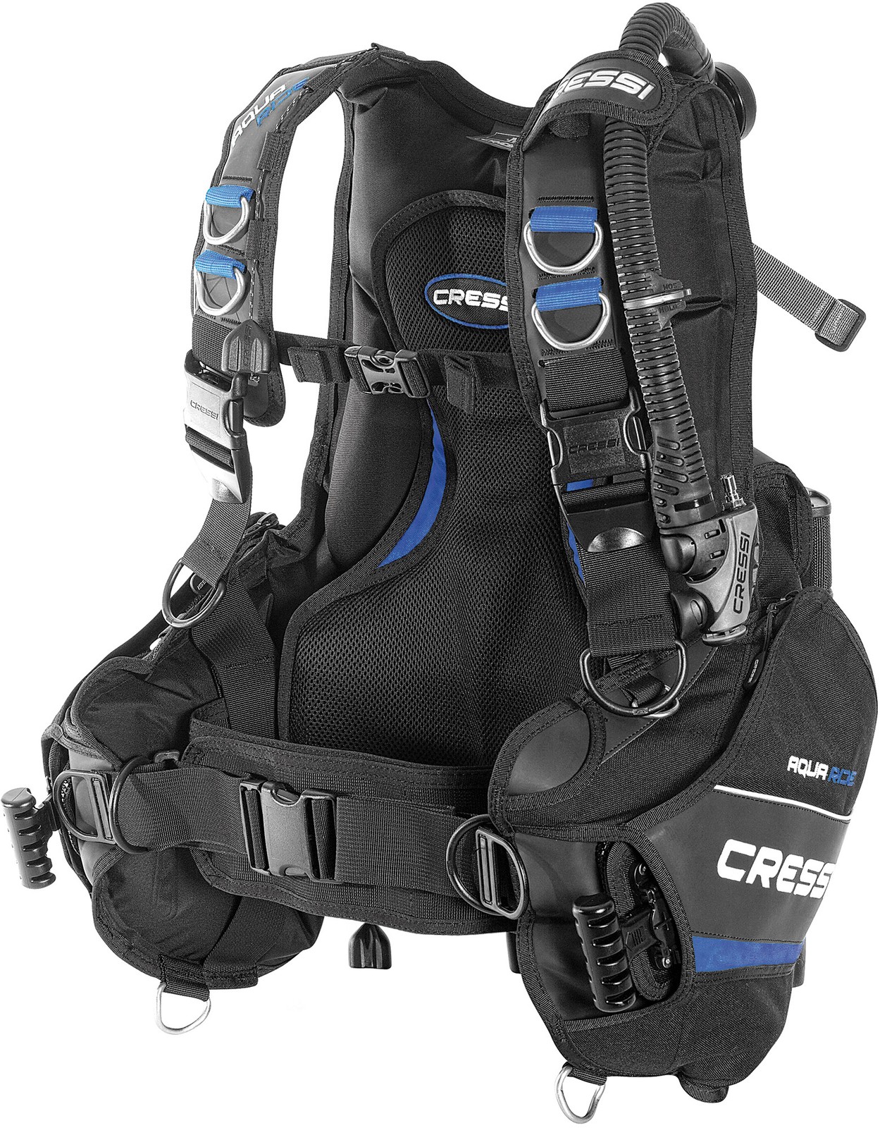 Cressi Pro Scuba Diving Gear Package Complete with Aquaride Pro BCD - Donatello