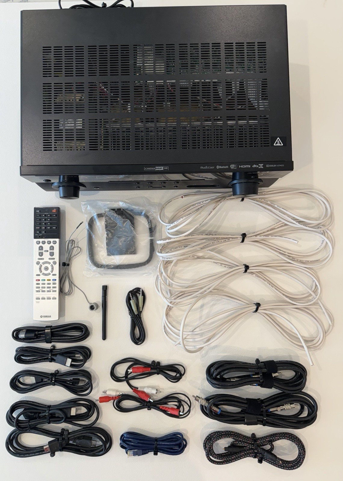 Yamaha RX-A670 Aventage 7.2-ChannelNetwork AVReceiver-BUNDLE: $300+ FREE CABLES!