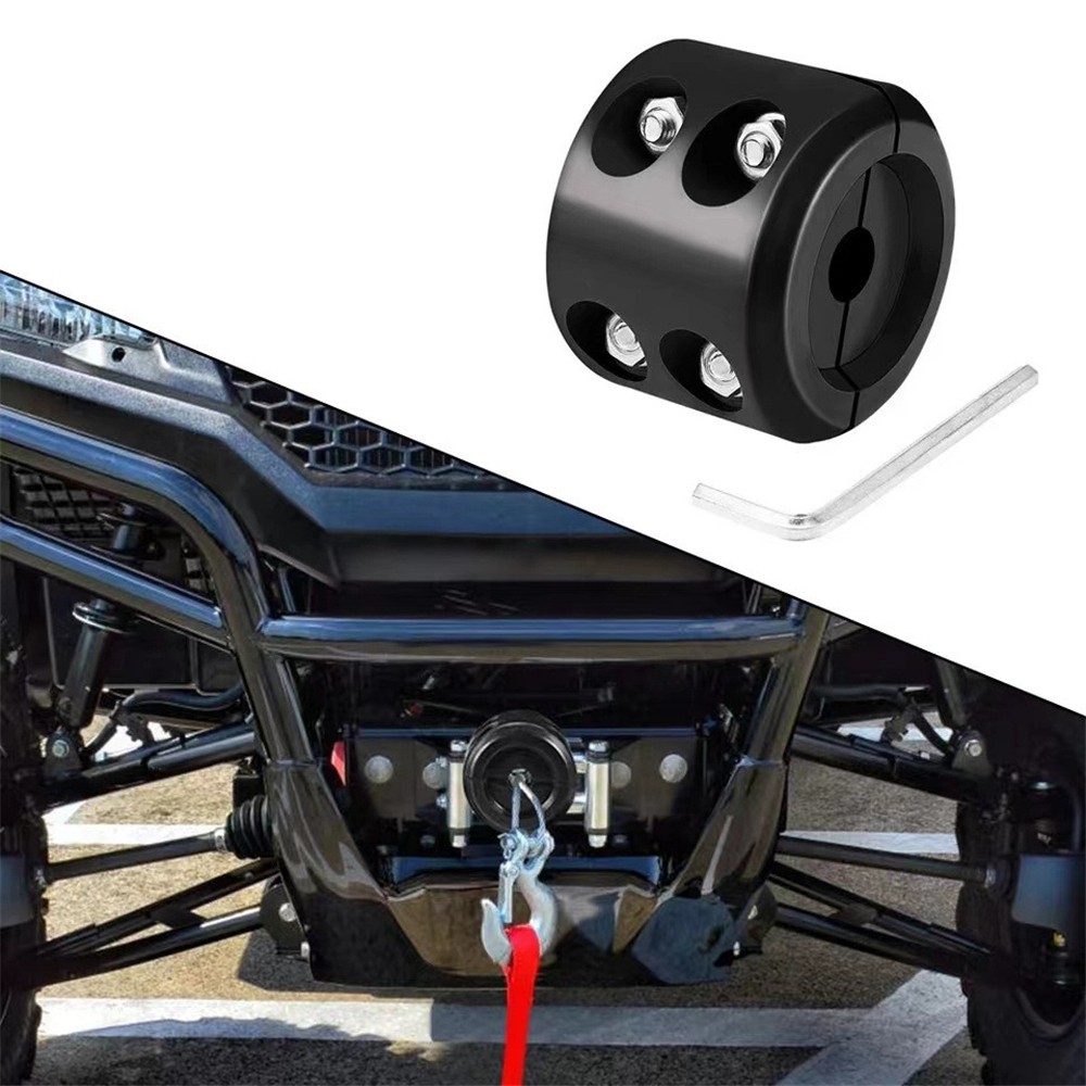 1 x Winch Cable Stopper Rubber Rope Line Saver Winch Bump Stop for UTV ATV NEW