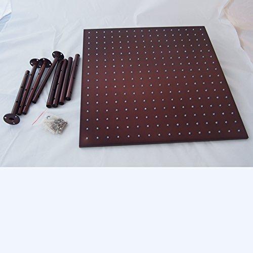 24" Square Ceiling Mount Rainfall Shower Head