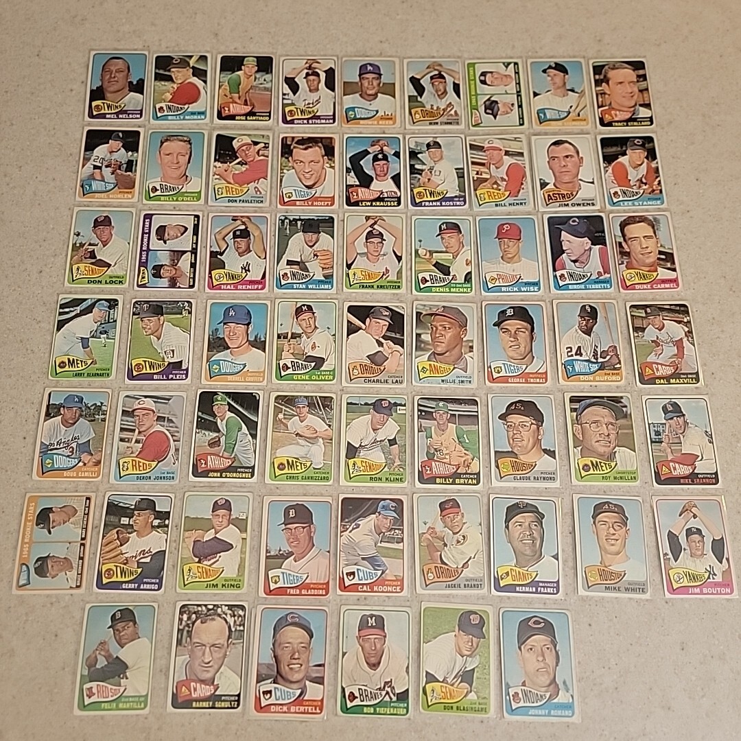 1965 Topps Baseball Your Choice