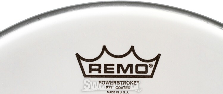 Remo Powerstroke 77 Coated Snare Head with Clear Dot - 14"