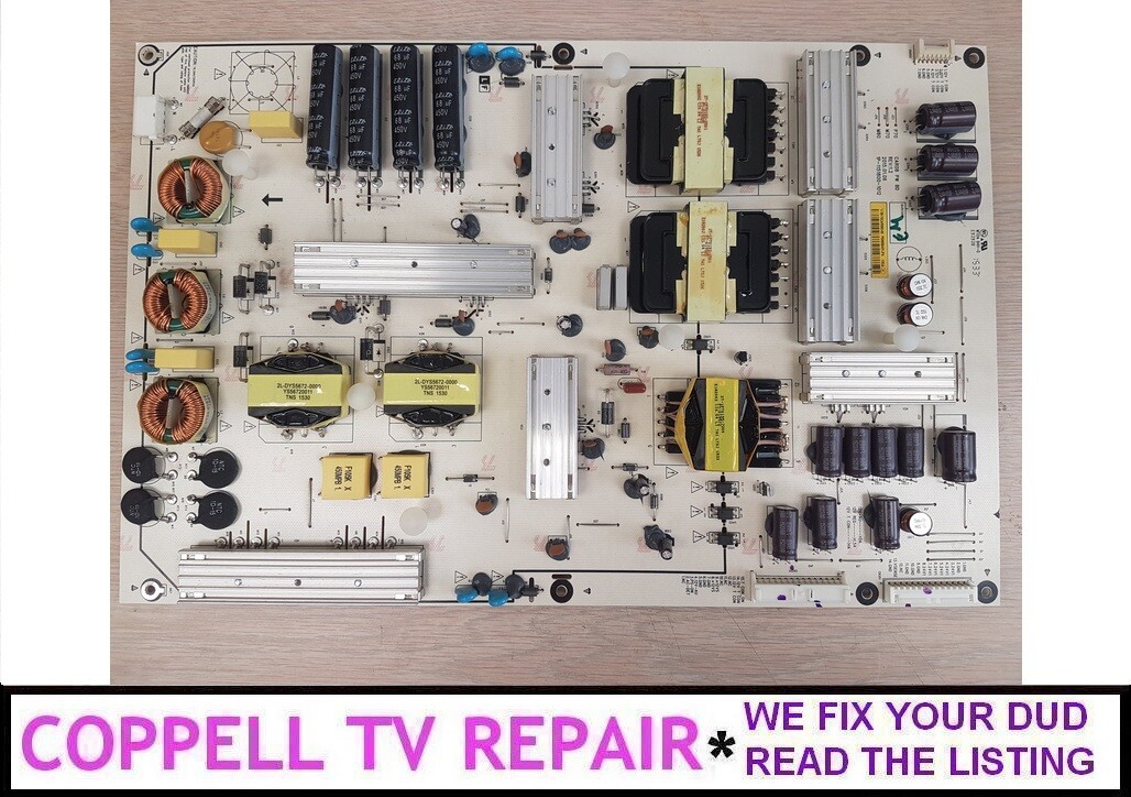 REPAIR SERVICE FOR VIZIO M70-C3 POWER BOARD 09-70CAR080-00 / 1P-1151800-1012