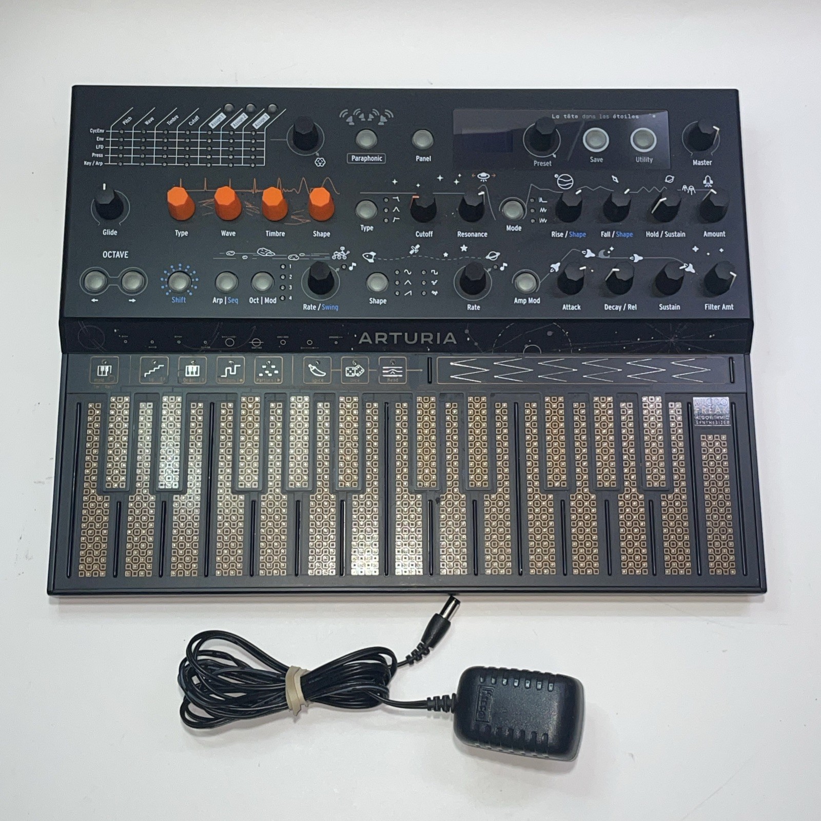 Limited Stellar Edition Arturia MicroFreak Hybrid Synthesizer - W/ Cord Tested