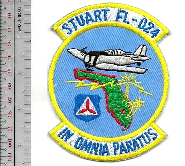 US Civil Air Patrol Florida Stuart Comp Squadron 24 US Air Force NO TARIFF