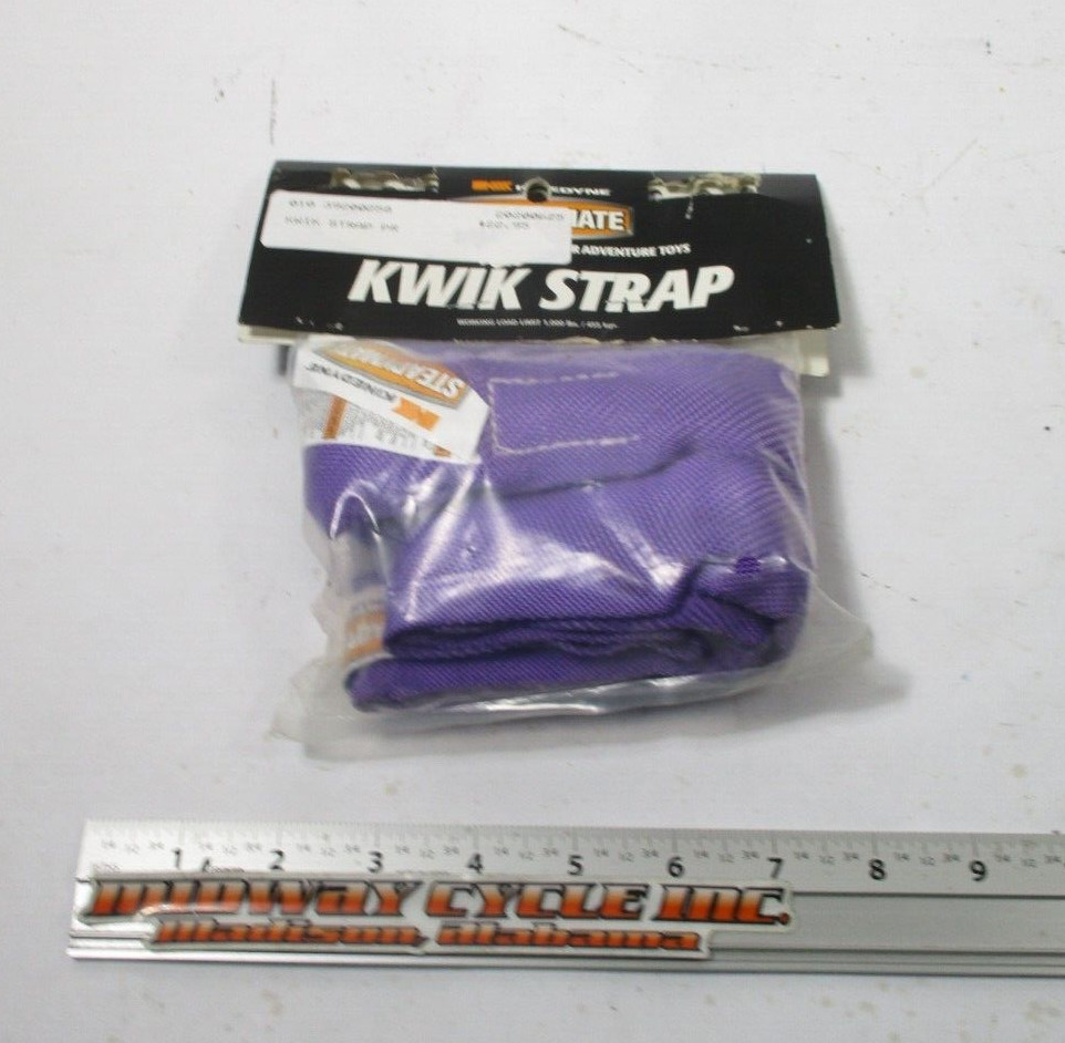 NEW STEADY MATE PURPLE KWICK TIE STRAP 39200258 ATV MOTORCYCLE WATER CRAFT lm