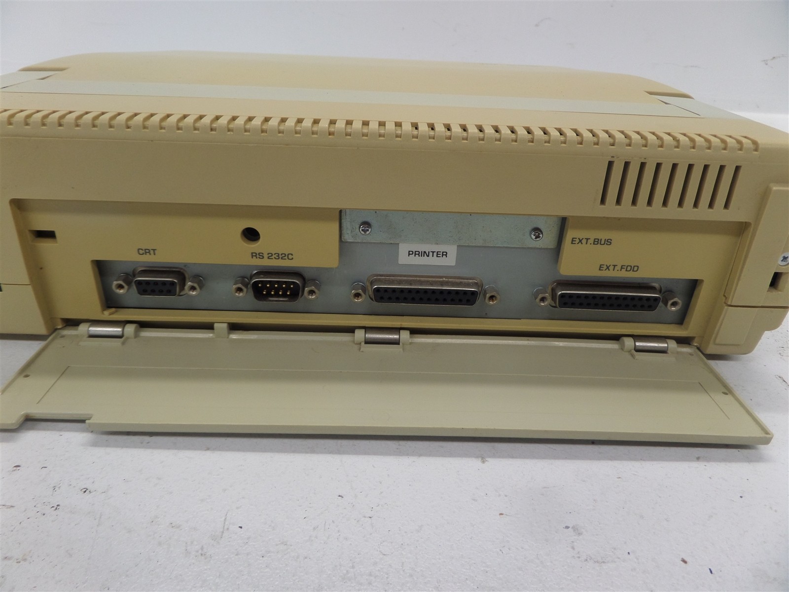 Vintage Zenith Data Systems ZFL-184-01 Laptop - Disk Error