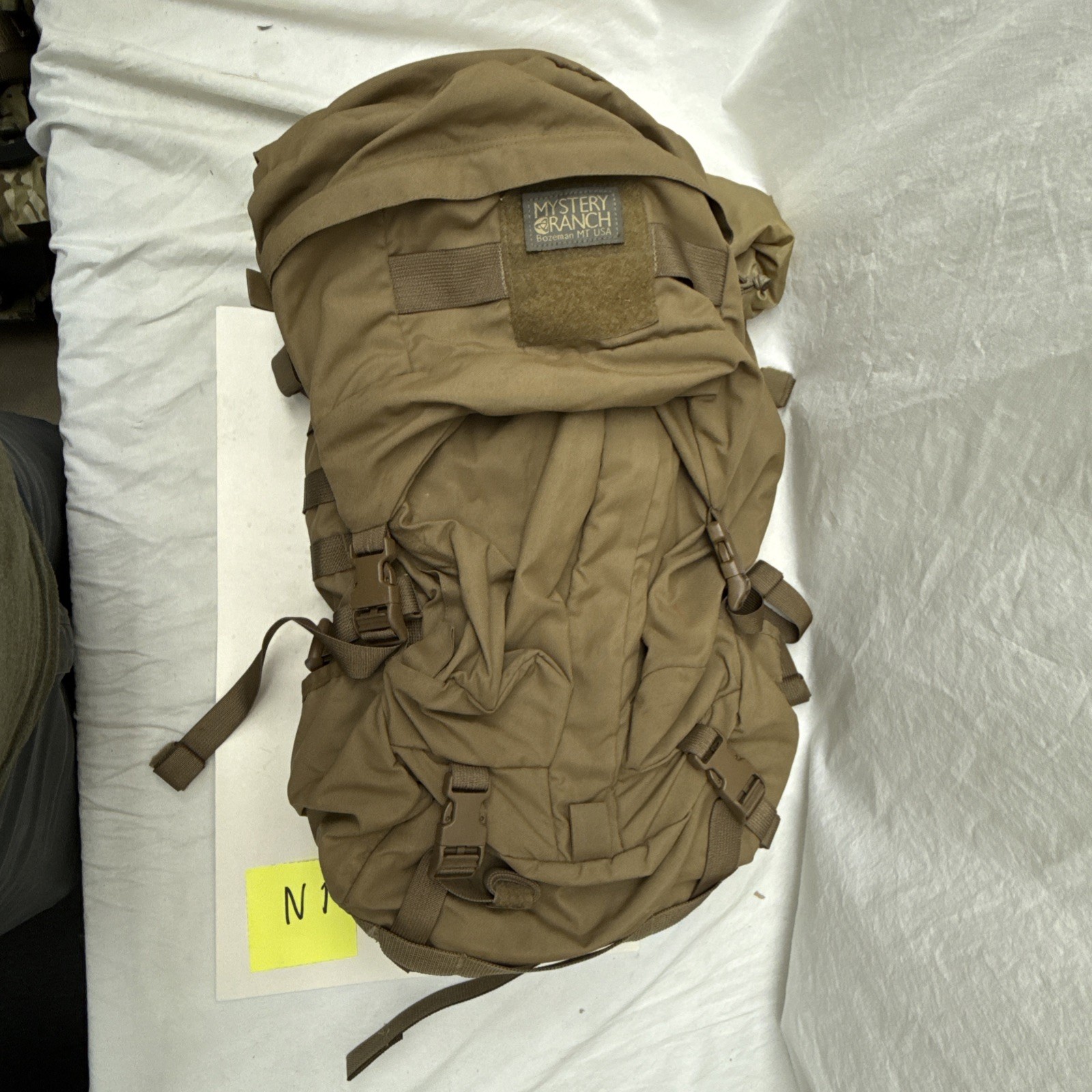 DISCONTINUED Government Contract Mystery Ranch SATL BVS Pack Coyote Backpack #N1