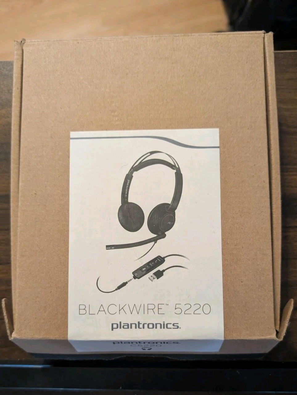 Plantronics - Blackwire C5220 - Wired, Dual-Ear (Stereo) Headset with Boom Mic