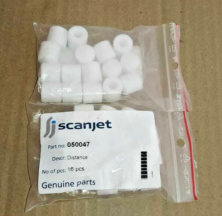 LOT OF 16  PC. DISTANCE FOR SCANJET FIXED TANK CLEAMACHINE SC30/SC90T P.N.50047