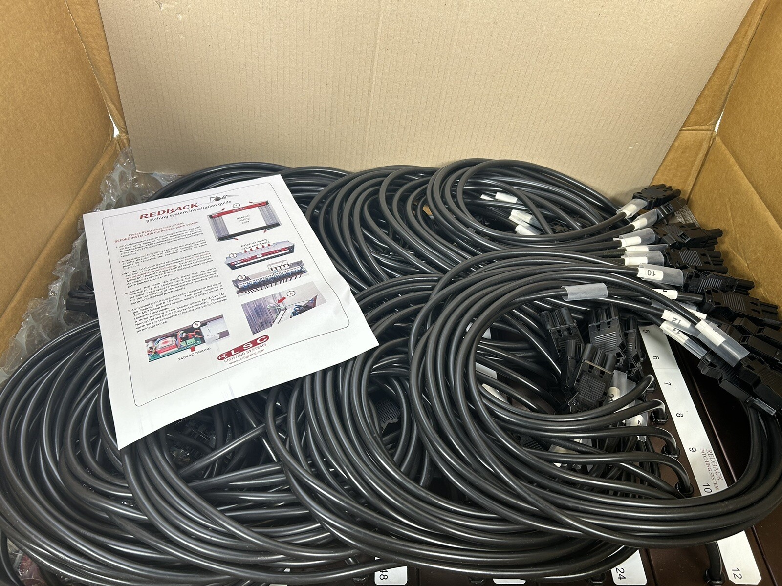 LSC Patch Bay RBP60S Redback Pre Wired