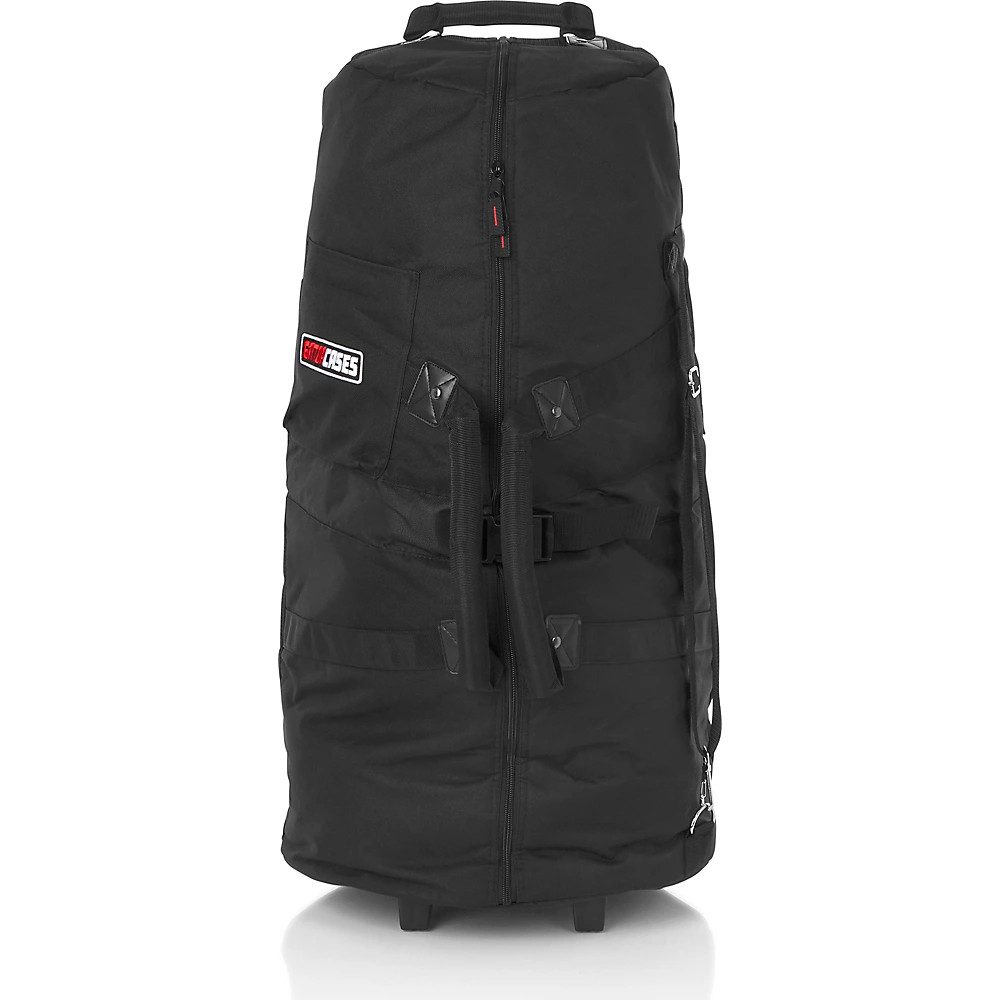 Gator Padded Conga Bag with Wheels and Red Interior