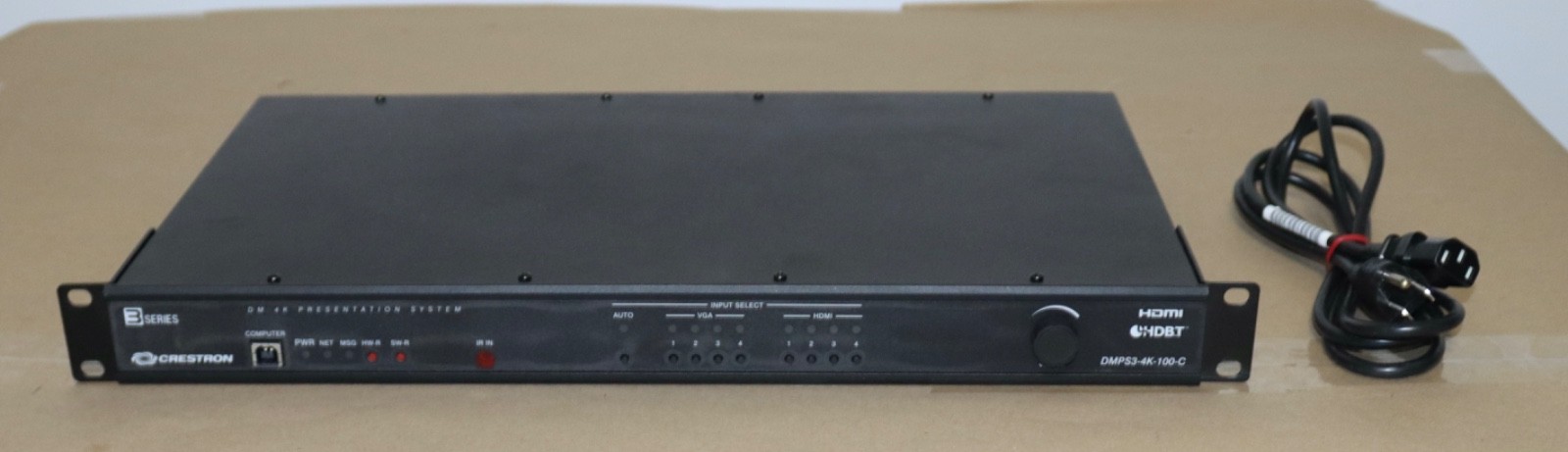 Crestron 3-Series DMPS3-4K-100-C DM 4K Presentation System HDMI/VGA