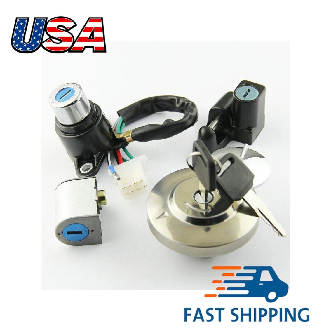Igntiton Swtich Lock Set For Honda VT600 1988-2008 VT750 Shadow 750 1997-2007