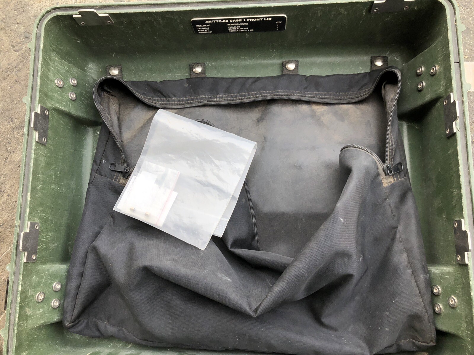 Hardigg Style Rack Mount Case General Dynamics Military Electronics Crate 38.5"