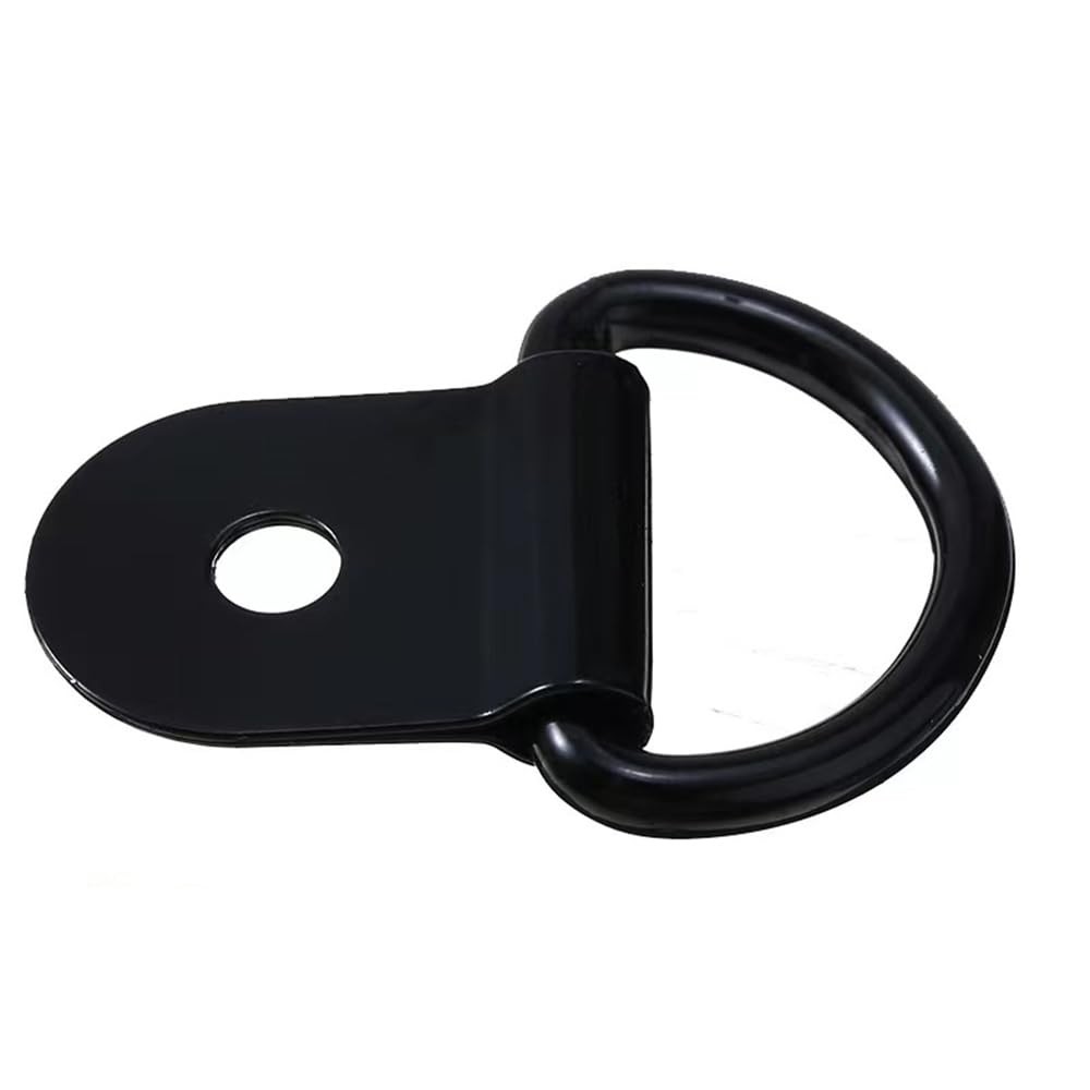 18Pcs Black D Rings Anchor Lashing Ring, D-Ring Tie Downs, for Car Truck Trailer