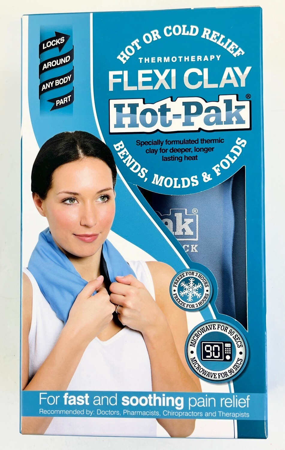 Reusable Hot Pack Flexi Clay Hot/Cold Therapy Intelex Therapy