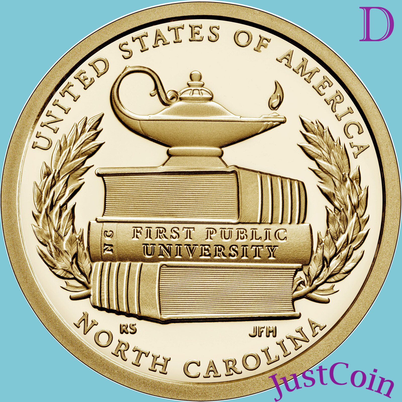 2021-D NORTH CAROLINA (NC) INNOVATION DOLLAR UNCIRCULATED in cardboard holder
