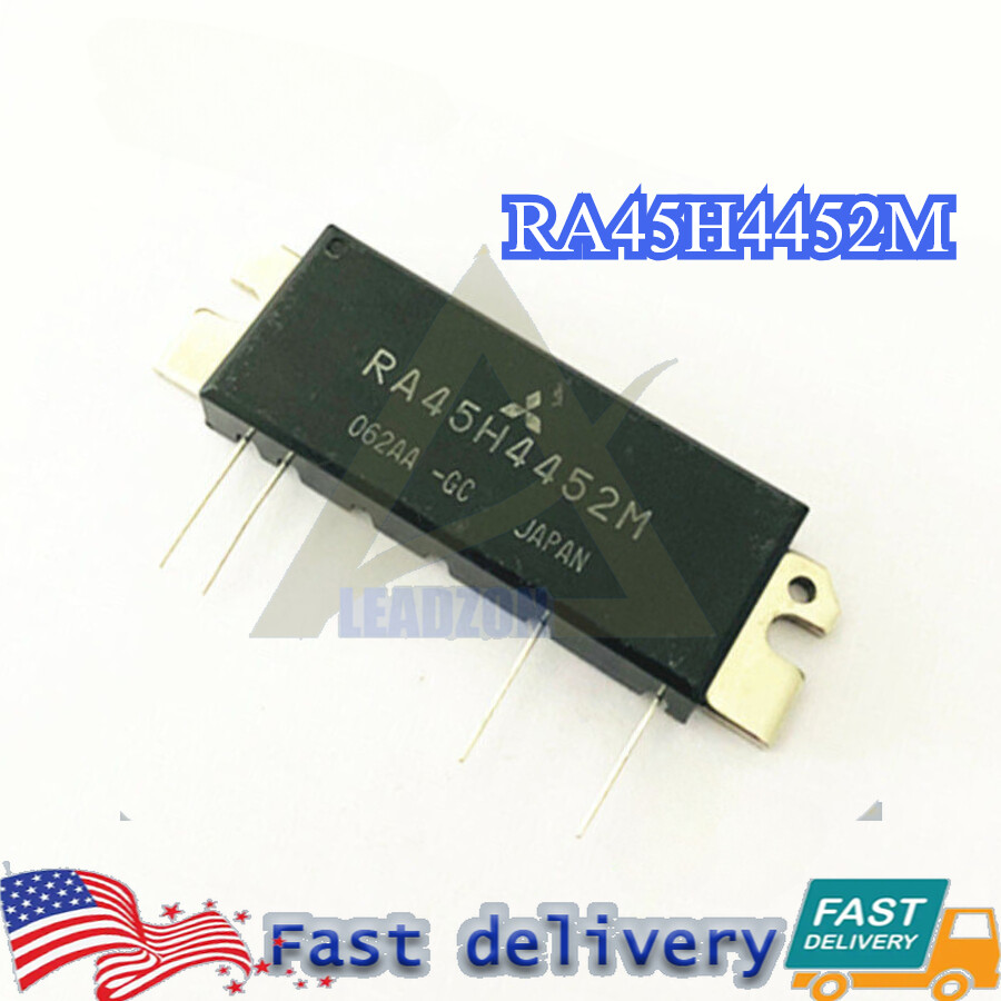 For MOBILE RADIO 1PCS Mitsubishi RA45H4452M 440-520MHz 45W 12.5V, 3 Stage Amp.