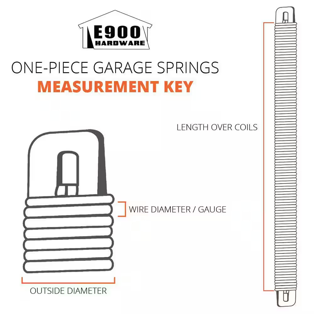 P528 28 In. Plug-End Extension Spring (0.207 In. No. 5 Wire)