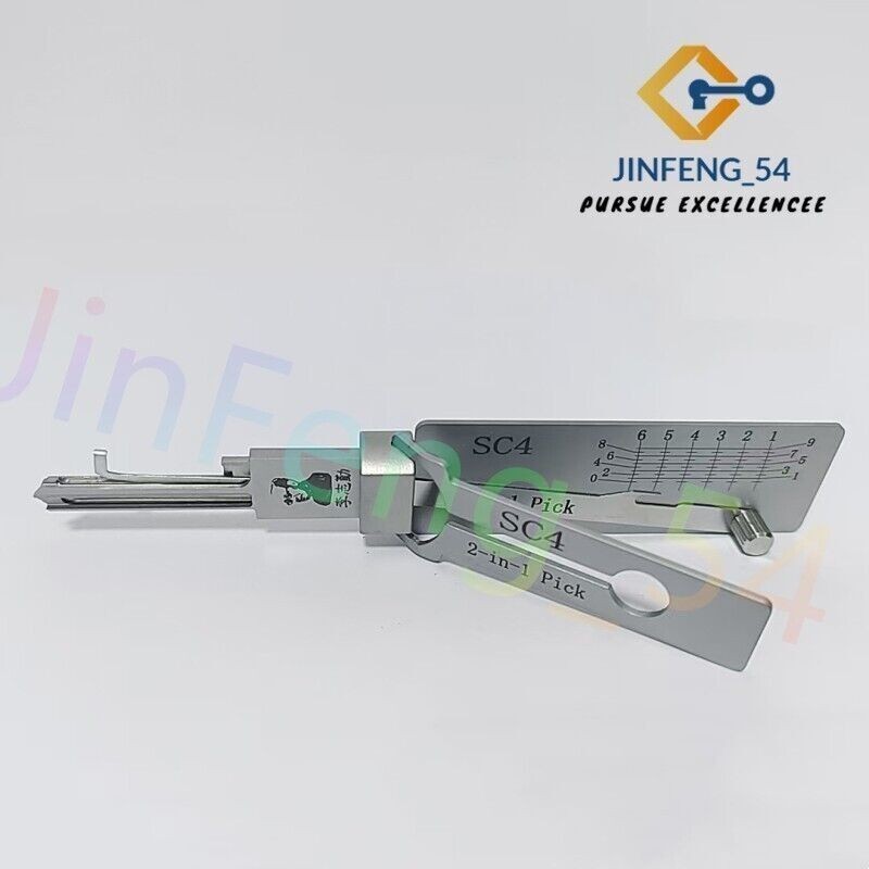Lishi 2 in 1 SC4 6pin Tool