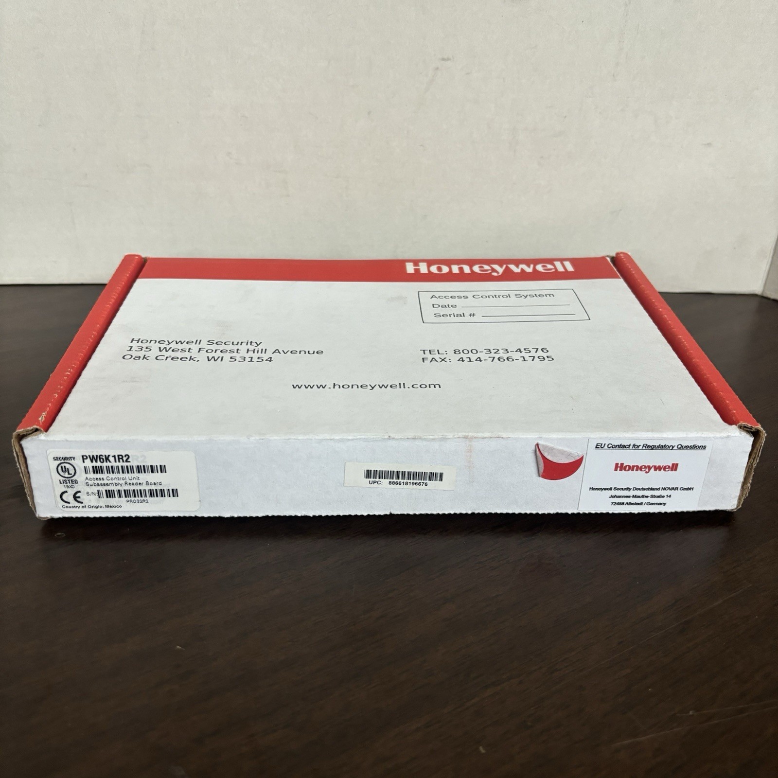 NEW Honeywell PW6K1R2 Access Control Unit Subassembly Reader Board