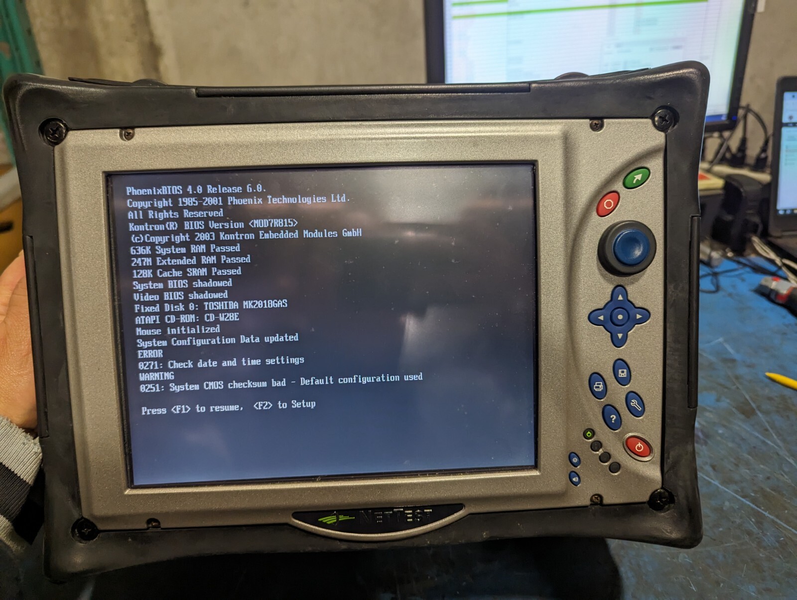 GN/Nettest CMA5000 Mainframe w/5700 GigEOTDR, 5501 OSA Tester & Module Installed
