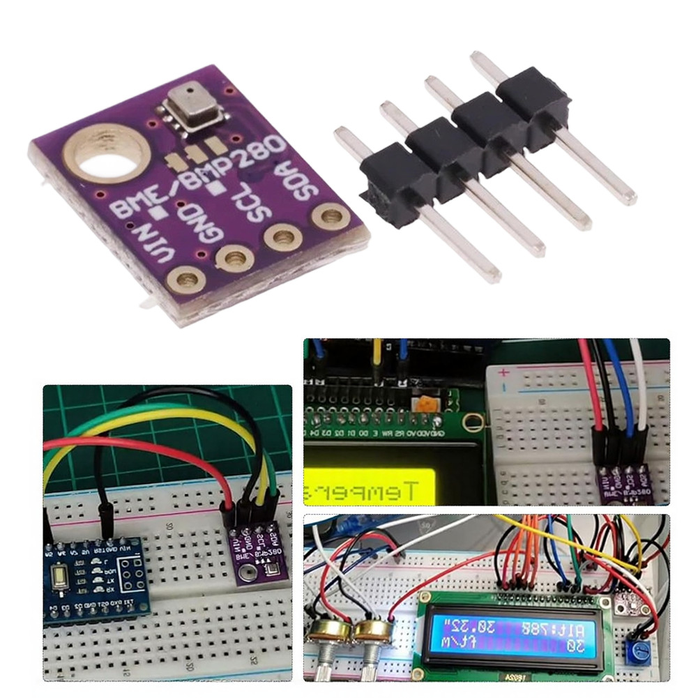 GY-BME280 Low Noise Pressure Sensor with Temp Humidity 3.3V-5V Operation