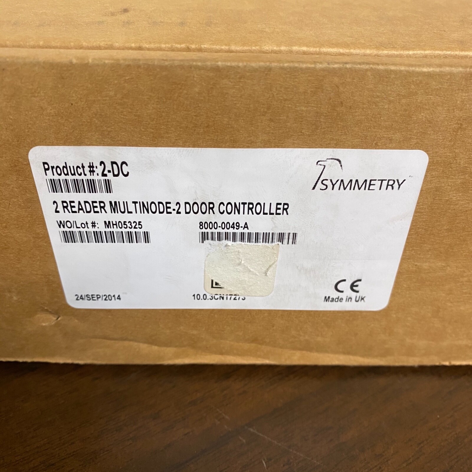 New 2-DC Symmetry  2 Door Controller 2 Reader Multi Node