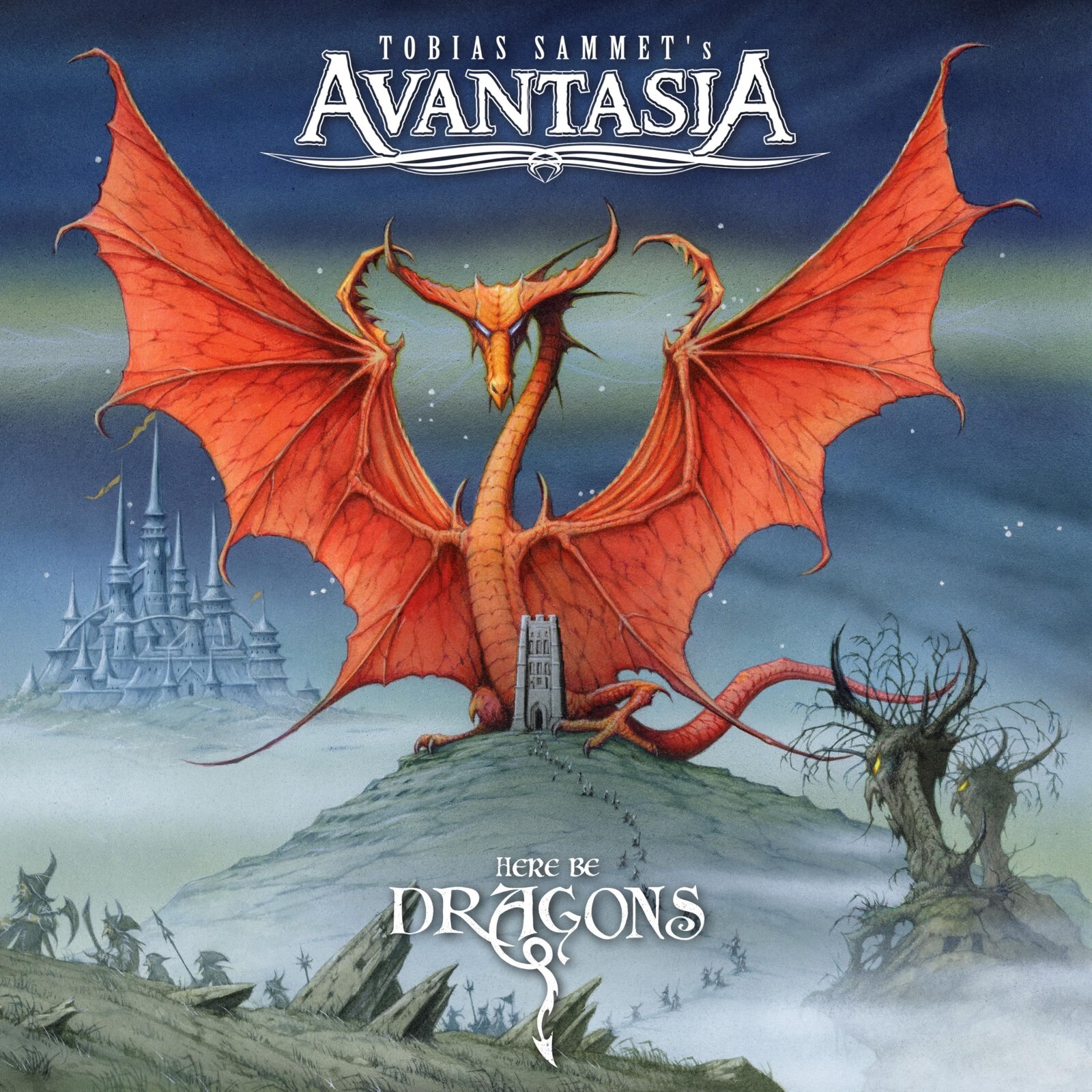 Avantasia: Here Be Dragons 8 oz flask custom  NEW (can make most images)