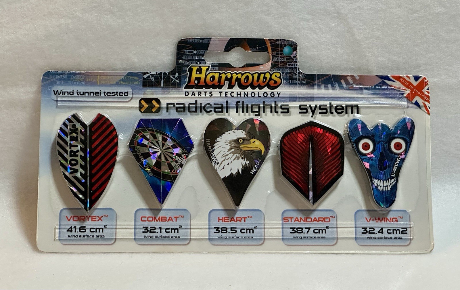Harrows Darts Technology Radical Flights System (5 Flights)