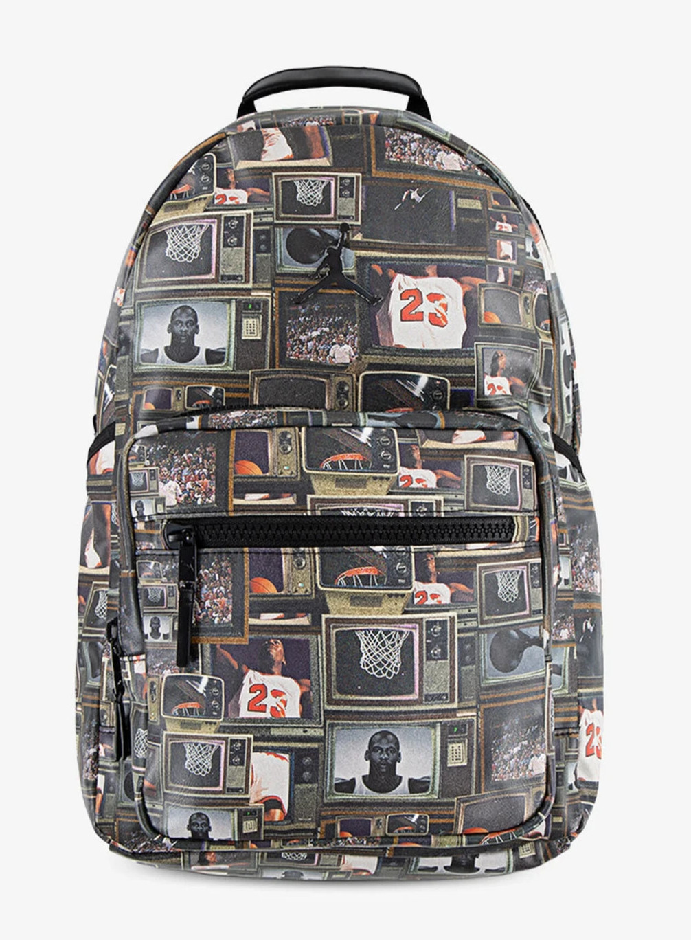 Jordan Borough Graphic Backpack🔥New Black School Bookbag Medium Travel Bag
